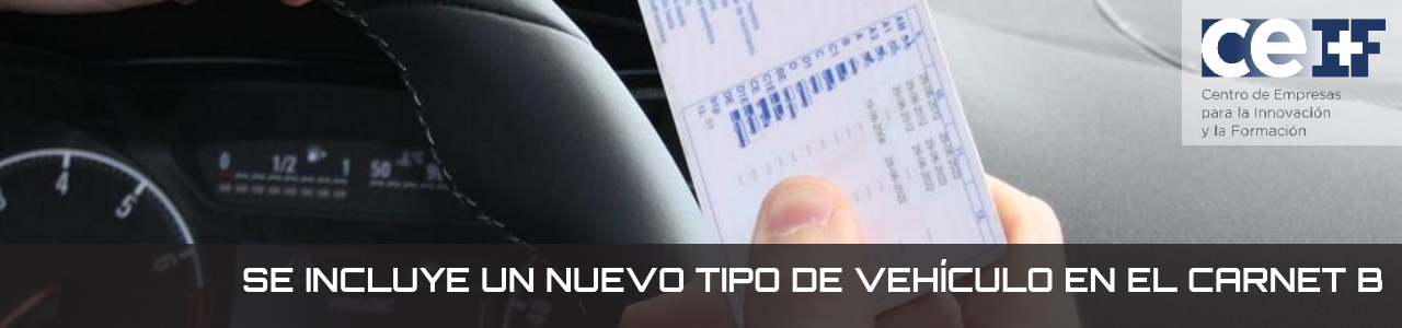 Se incluye un nuevo tipo de vehículo en el carnet B