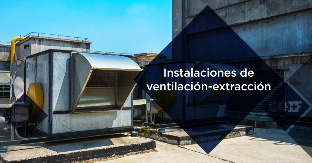 Instalaciones de ventilación-extracción
